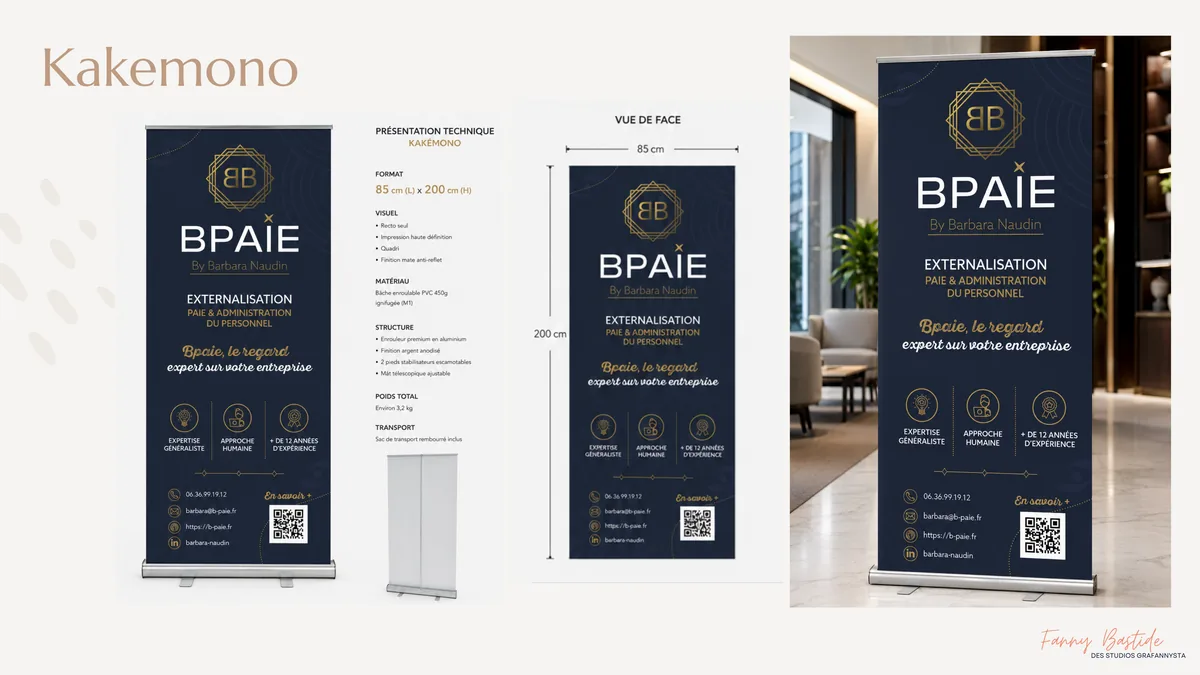 Kakémono B'paie — B'paie